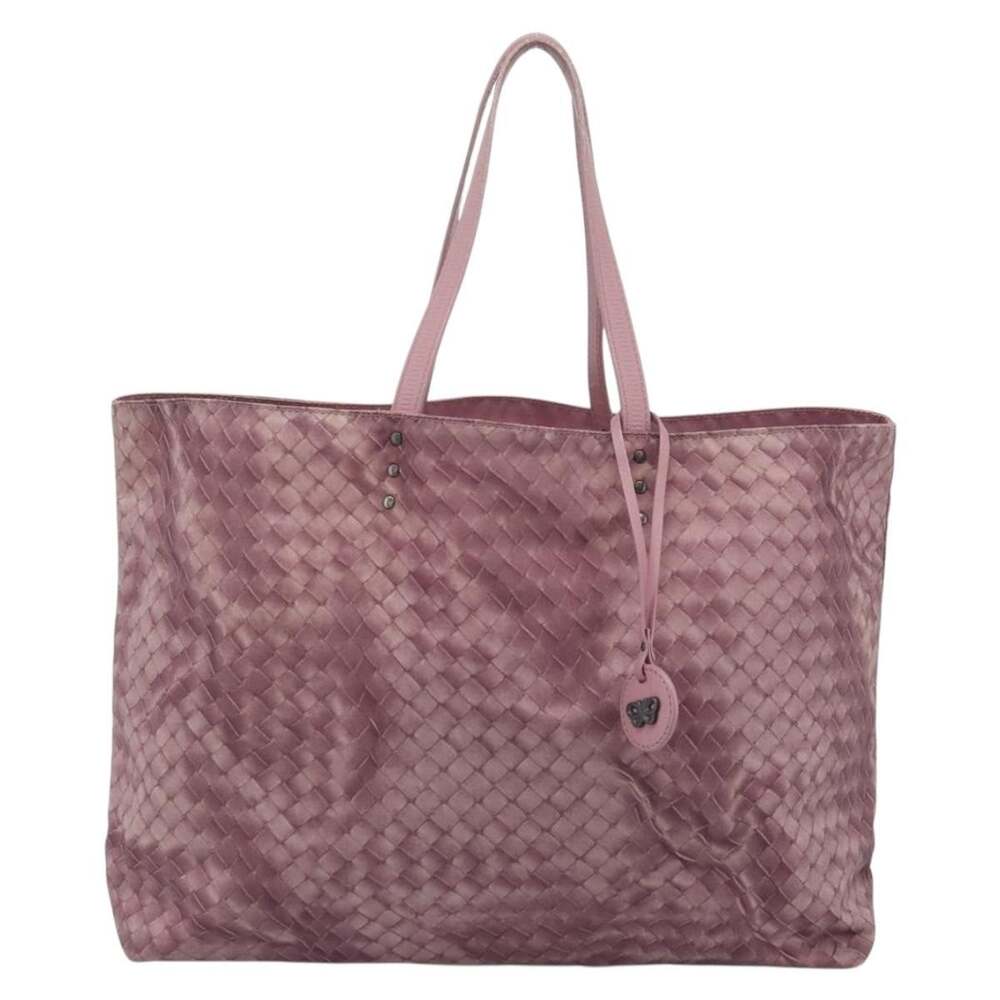 Bottega Veneta Intrecciato Tote Pink